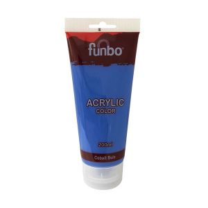 Funbo Acrylic Tube 200ml 38 Cobalt Blue