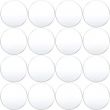 Transparent Acrylic Sheets Clear 0.08 Inch Thick Circle 16 Pieces 6inch