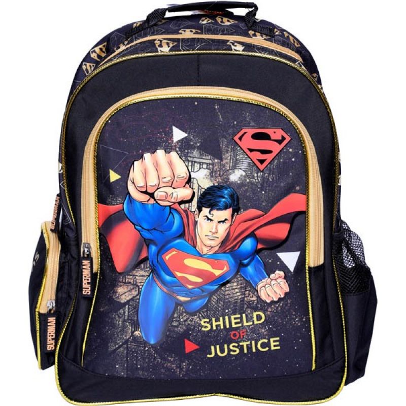 Superman backpack cheap with lunchbox