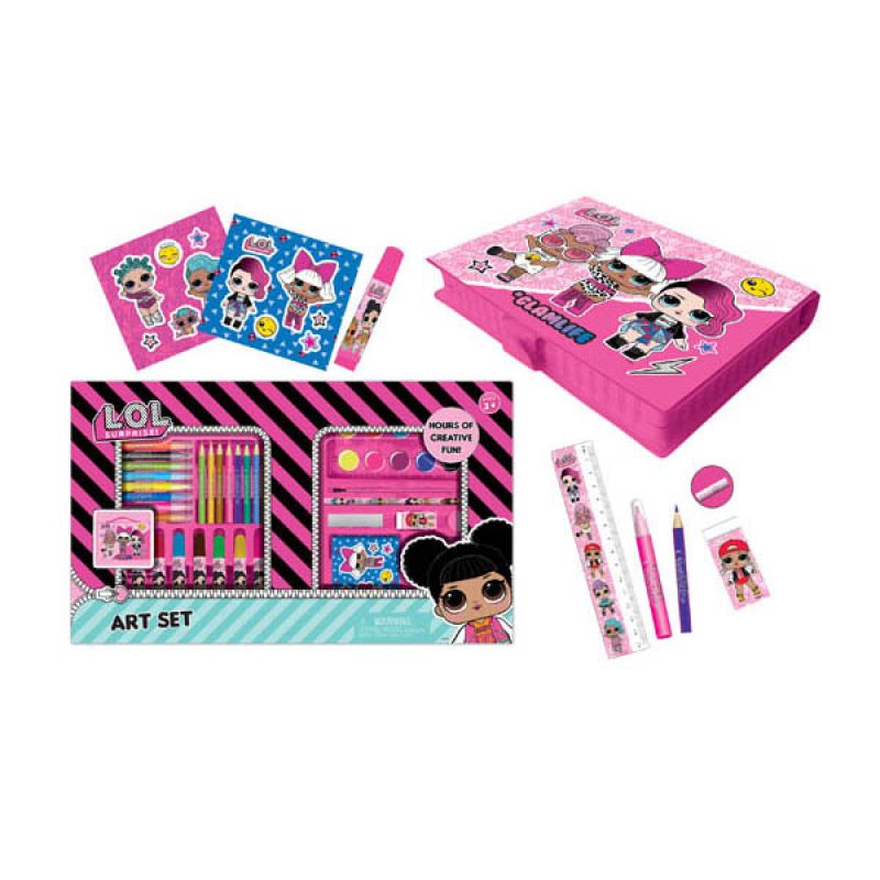 LOL Surprise 52 Pieces Art Set drawing set for children sandhai.ae