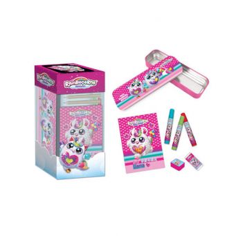 Rainbocorns Coloring Set with Metal Pencil Case