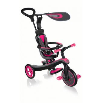 Trike Explorer Tricycle (4 In 1) - Fuchsia Pink