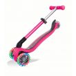 Junior Foldable Lights Scooter - Neon Pink