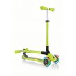 Primo Foldable Lights Scooter - Lime Green