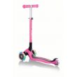 Primo Foldable Lights Scooter - Deep Pink