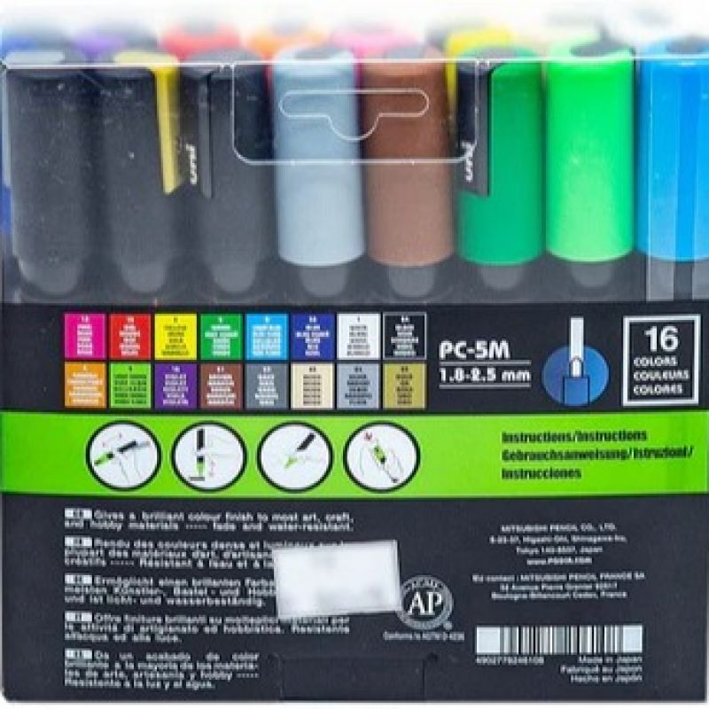 POSCA Paint Markers, Fine Bullet Tip