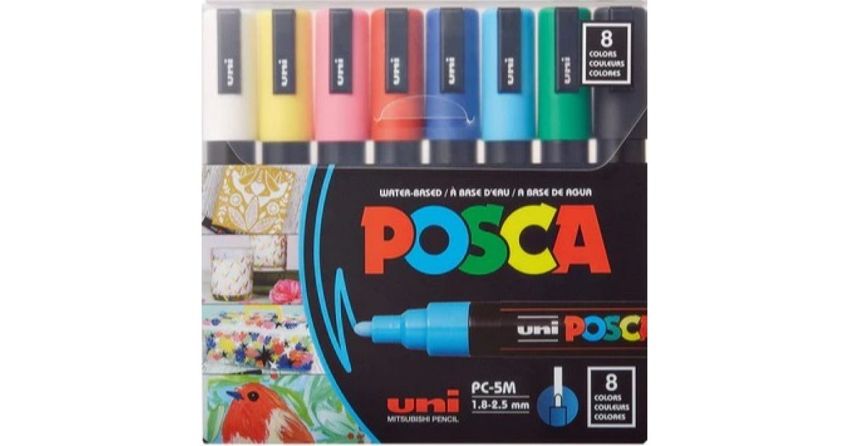 Posca paint on sale marker set