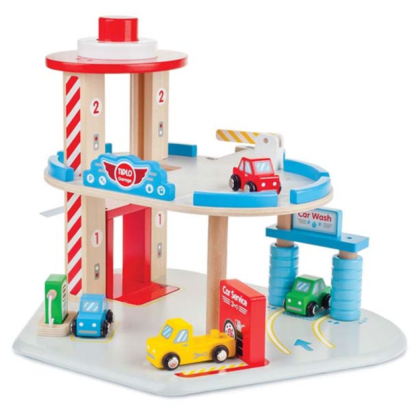 Large toy cheap car garage