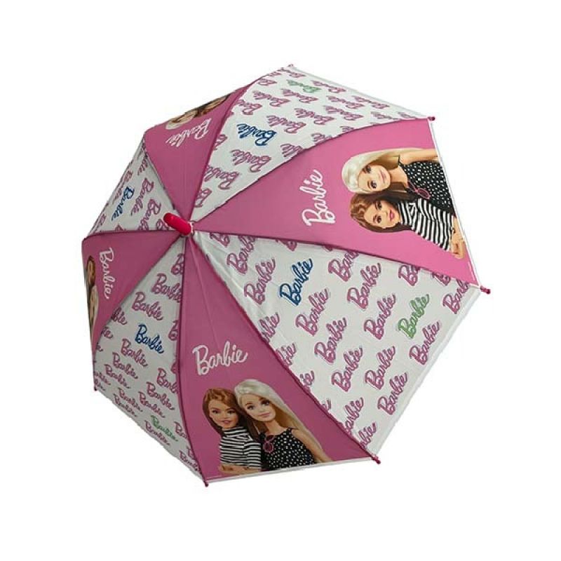 Barbie store with umbrella