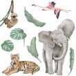 Elephant Safari Wall Stickers