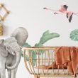 Elephant Safari Wall Stickers