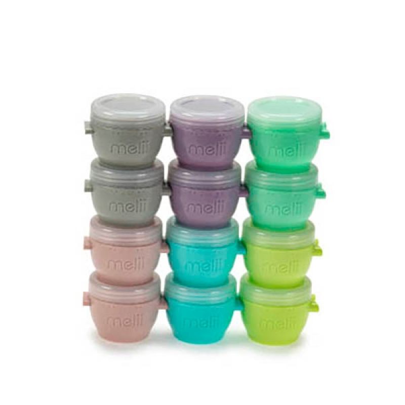 Melii melii Snap & go Baby Food Storage containers with lids