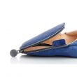 Rose et Chocolat Zipper Soft Soles Shoes Navy