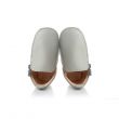 Rose et Chocolat Zipper Soft Soles Shoes Grey