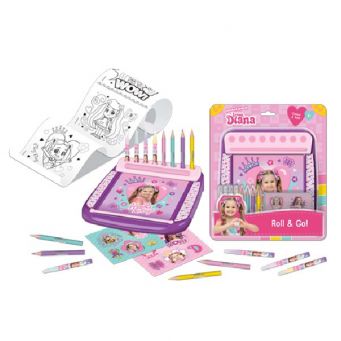 Love Diana Roll and Go Coloring