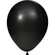 8-Piece Party Black Balloons Set 23cm