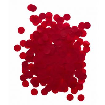 Decorative Party Red Confetti 2.5cm
