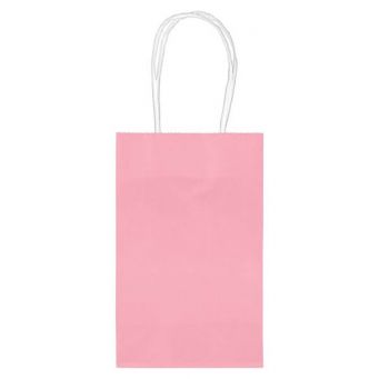10-Piece Pink Paper Gift Bag Set