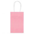 10-Piece Pink Paper Gift Bag Set