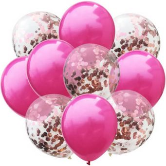 12inch Birthday Party And Wedding Decoration Balloons Pink