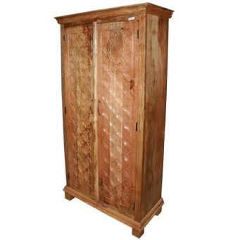 Double Door Wooden Almirah