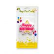  Happy Birthday Candle Cake Topper