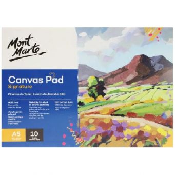 Mont Marte Canvas Pad 280Gsm 10 Sheet