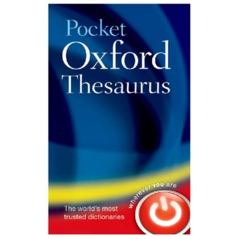 Pocket oxford dictionary thesaurus