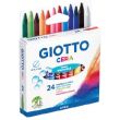 Giotto Crayons Wax 12 Clr Cera
