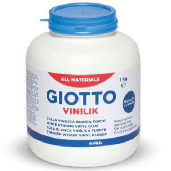 Giotto White Pva Glue 1Kg -Jar