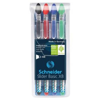 Schneider Ball Point Pen Slider Xb Basic 4Pcs-1 Set