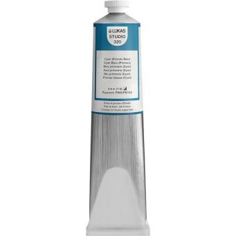 Luk studio oil 200ml cyan blue primary