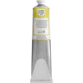 Luk studio oil 200ml lemon yellow primary