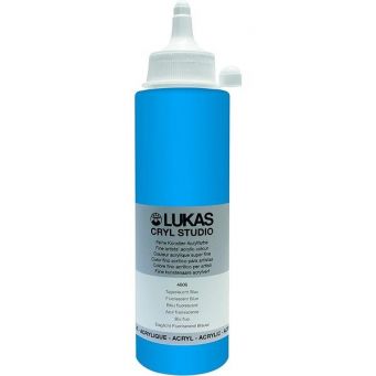 Luk cryl studio fluorescent blue 250ml