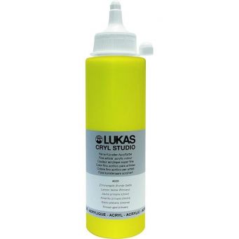 Luk cryl studio fluorescent lemon yellow 250ml