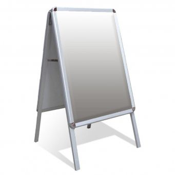 A Board Size Snap Frame Silver