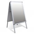 A Board Size Snap Frame Silver