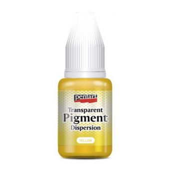 Pentart transparent pigment dispersion yellow 20ml