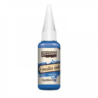 Pentart media ink egyptian blue 20ml