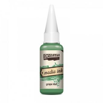 Pentart media ink grape leaf 20ml