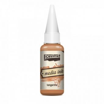 Pentart media ink tangerine 20ml