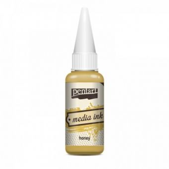 Pentart media ink honey 20ml