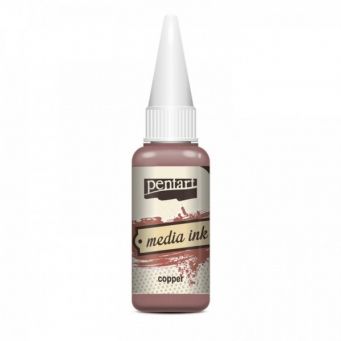 Pentart media ink copper 20ml