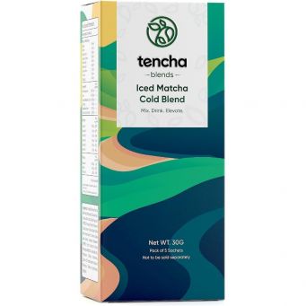 TENCHA ICED COLD BLEND MATCHA GREEN TEA 30G (5 SACHETS)