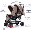 Teknum Double Baby Stroller 