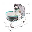 1 Cozy Rocker Bassinet with Wheels