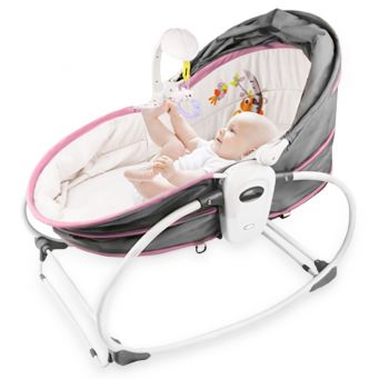 Cozy Rocker Bassinet with Wheels