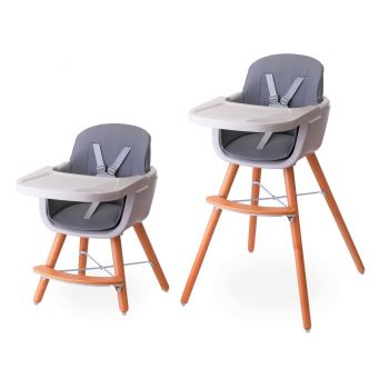 Premium Dual Height Wooden High Chair 