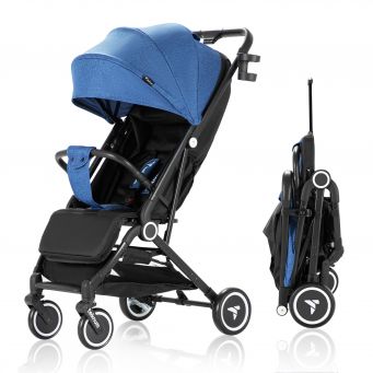 Teknum Travel Cabin Stroller with Coffee Cup Holder